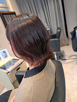 エース(A) インナーカラー☆ピンク