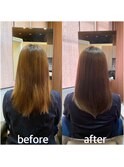 髪質改善カラーエステ