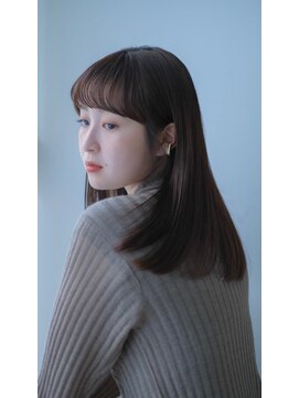 ガーデン ジングウマエ(GARDEN jingumae) フルバング/ピンクブラウン/ミディアムヘア/エアリーロング/美髪
