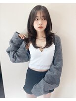 アリスバイアフロート 自由が丘(ALICe by AFLOAT)&nbsp;大人韓国ハッシュカットストレートレイヤーロング