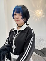 ギグスダブル 栄久屋大通店(gigs double)&nbsp;前髪カラー/ソフトウルフカット