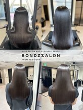 ボンズサロン(BONDZSALON) ☆柔らかく艶のあるナチュラルなストレートヘアに☆【麻布十番】