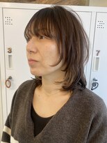 ヘアアンドメイク スタジオ ミムロ(HAIR&MAKE STUDIO MIMURO)&nbsp;ラフな大人レイヤースタイル