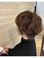 ヘアー スニップ(hair snip) 落ち着きナチュラル大人ボブパーマ【上桂/桂】