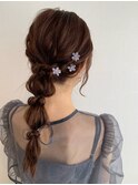 ローポニーアレンジ☆