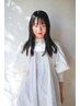 【全員/一般】前髪ストレート+カット ￥11800→