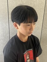 ニアウ 太田店(Niau)&nbsp;メンズ韓国マッシュシースルーバング毛流れパーマニュアンス