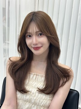 アマトウキョウ アユンチェ(AMA TOKYO×AYUNCHE) 韓国スタイル/ナチュラルくびれヘア_くびれ巻き_レイヤーカット