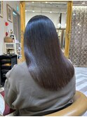 ウェーブミディアム似合わせカットメルティカラー縮毛矯正北千住