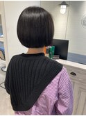 まるみコンパクトボブ赤羽でカットが上手い美容室シェノン