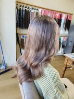 ミラシィ 成田(Mirashy)&nbsp;ハイライトカラーミルクティーベージュレイヤーカット