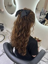 クラン 北新地店(Clan)&nbsp;高めハーフアップ/北新地ヘアセット