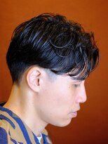 ダウバーバーショップ 銀座(DAU BARBER SHOP)&nbsp;センターパートニュアンスパーマ
