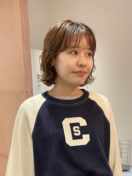 メルト 西梅田店(melt) ニュアンスウェーブボブ