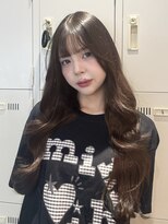 シア(sia)&nbsp;ハッシュカット×チョコレートベージュ