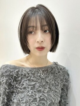 ライズ ネックス ザ サロン 渋谷(LIZE nex the salon) 【レイヤーボブ】＃渋谷駅＃韓国＃髪質改善＃ショート＃ボブ