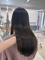 ディジョン 自由ヶ丘(Dijon)&nbsp;韓国顔まわりレイヤーカットグレージュオリーブベージュブラウン