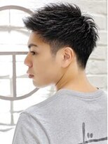 ヨシザワインク プレミアム 横浜 桜木町店(YOSHIZAWA Inc. PREMIUM)&nbsp;刈り上げスパイキーベリーショートワイルドアップバング