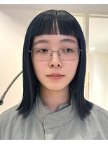 ナヌーク ダイカンヤマ(nanuk daikanyama)&nbsp;ブルーブラック/オン眉/ネイビーカラー