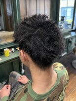 モナン(monan)&nbsp;アクティブショートルーズショートパーマツイストパーマ