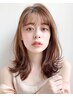 カット＋潤い艶髪ケアカラー＋地肌も毛髪も贅沢に・スパトリ