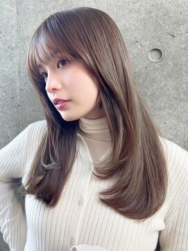 セシルヘアー JR尼崎店(Cecil hair) 顔周りレイヤー/韓国レイヤー/ミディアムレイヤー/尼崎