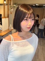 エフェスト 二条店(efesto)&nbsp;ぱつっとボブ
