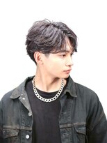 ブラック サッポロ(BLUCK SAPXOXO)&nbsp;大通駅/学割U24/メンズサロン/フェザーパーマ/シャドウパーマ