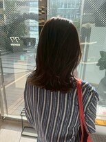 ヌーヌー 鶴ケ峰(nuu nuu)&nbsp;ミディアムロングレイヤーミディアムレイヤー顔周りレイヤー韓国