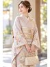【電話予約のみ】夜のお仕事の方応援クーポン>>訪問着、小紋お着付け¥4,400