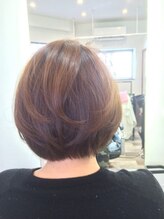 プリエ(Hair Make Prier) フェミニンなボブスタイル