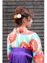 ネオリーブ チロル 横浜西口店(Neolive CiroL.)&nbsp;＊卒業式ヘアメイク&袴着付け＊