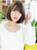 *EVE戸頭*輪郭カバーで小顔見せ!黒髪・透明感・大人ボブa
