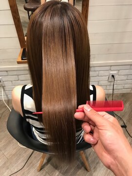 ボトムス(BOTTOMS) 髪質改善＊美髪ツヤ感ロング【髪質改善/渋谷】