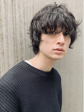 フィフス(fifth) ◇マッシュウルフ くせ毛風パーマ スパイラルパーマ