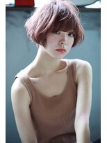 リアン(Lien)&nbsp;Lien☆マニッシュショートボブ×愛されピンクデザインカラー