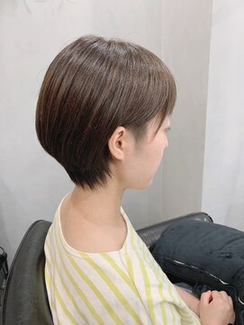 シャムオーツー 国分寺(CHAM:O2) ツーブロックショート×透明感グレージュ