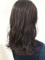 ファブ 銀座(fav)&nbsp;20代30代40代アッシュグレージュハイライトセミロング