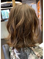 ゼロヘアー(zero hair) 大人かわいいハイライトカラー