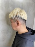 ☆ ブロンドフェードカット