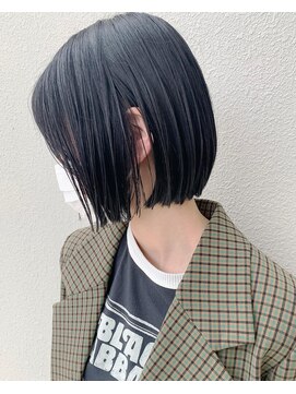 モリオ フロム ロンドン サッポロファクトリー店(morio FROM LONDON) 【morio札幌】札幌ショート　大人かわいい黒髪丸みショートボブ