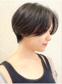 襟足スッキリ!横顔美人な上品な大人ショートに!!【赤羽】