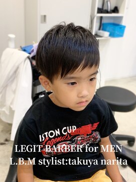 レジット メンズ ヘアサロン(LEGIT MEN's HAIR SALON) アシンメトリー