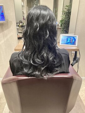 フィアート ヘアドレッシング サロン(Fiato Hairdressing Salon) ダークシルバーアッシュ×レイヤー