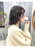ボブパーマ　スパイラル　くるくるパーマ
