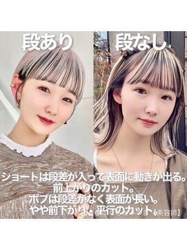 サンド 表参道(sand) 表参道ダブルカラーブリーチインナーカラー10代20代30代