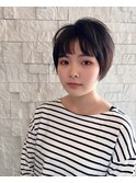 カジュアル×ハンサムショート