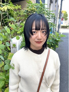 リール(rire) blue black color