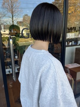 ガロ(GARO) #ボブ #アッシュ系カラー #極上トリートメント