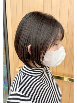 シャメル(Chamel) 大人可愛いひし形ボブ◇髪質改善◇オージュア◇